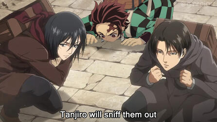 Tanjiro x Attack on Titan Tanjiro x Attack on Titan