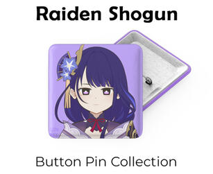 Raiden Button Pin